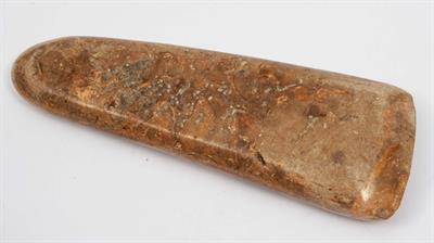 Lot 243 - A GREYSTONE AXE HEAD