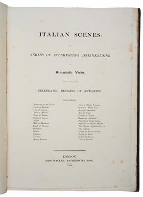 Lot 381 - ITALIAN SCENES'