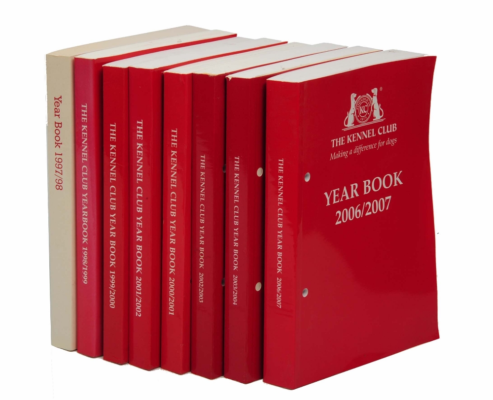Lot 483 - Kennel Club Year Book c. 1987-2007 (incomplete) and Kennel Club Stud Book 1966