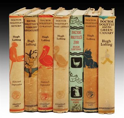 Lot 499 - A Collection of 10 Hugh Lofting books