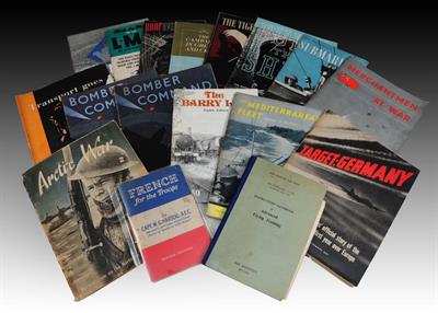 Lot 587 - A COLLECTION OF SIXTEEN WWII PAMPHLETS/BOOKLETS relating to Bomber Command