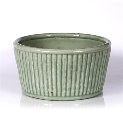 Lot 89 - A Chinese celadon ground jardiniere