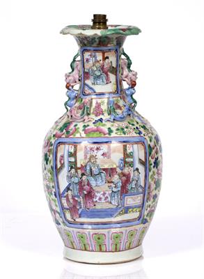 Lot 134 - A Chinese Canton vase