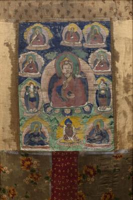 Lot 251 - A Tibetan Thangka