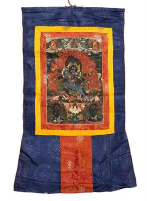 Lot 258 - Two Tibetan Thangkas