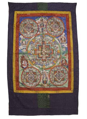 Lot 262 - A Mandala Thangka