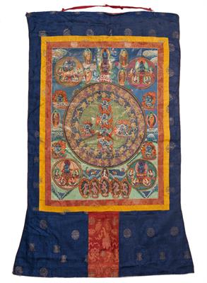 Lot 265 - A Tibetan Thangka