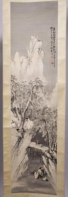 Lot 270 - Two Chinese scrolls