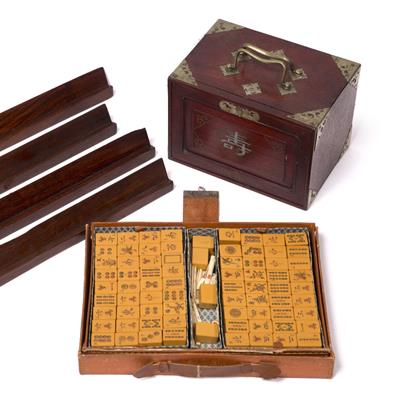 Lot 425 - Two Chinese sets of Mahjong