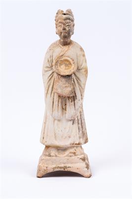 Lot 500 - A Chinese standing figure