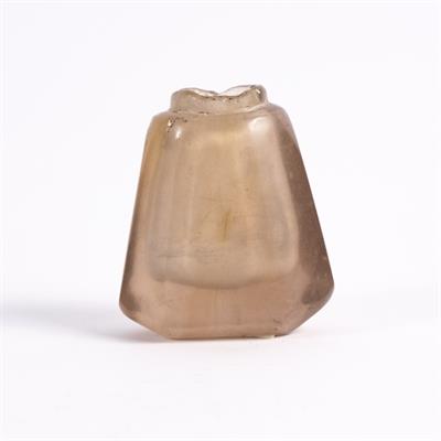 Lot 735 - A Fatimid rock crystal flask