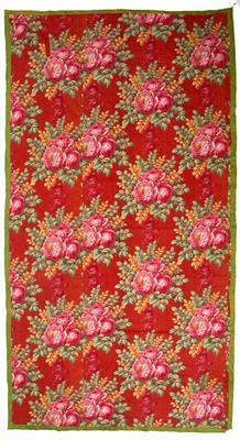 Lot 754 - An Uzbekistan Ikat fabric panel