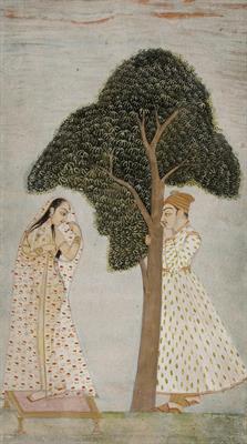 Lot 803 - A Persian miniature