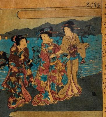 Lot 816 - Two Japanese prints