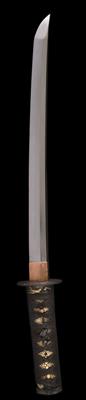 Lot 843 - A Japanese Wakizashi short sword