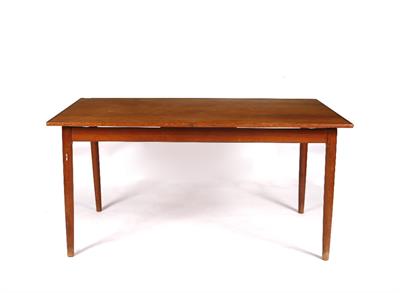 Lot 25 - A Danish School extending dining table