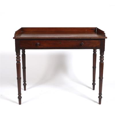 Lot 28 - A 19th Century mahogany dressing table