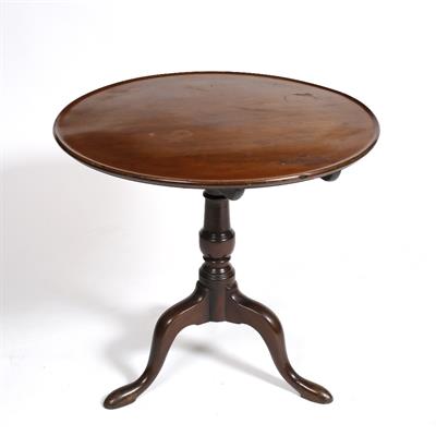 Lot 61 - A 19th Century mahogany tripod table