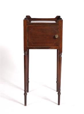 Lot 68 - A 19th Century mahogany pot cupboard