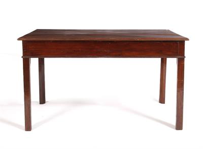 Lot 72 - A George III mahogany serving table