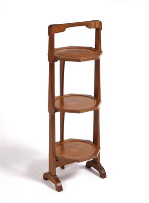 Lot 78 - A Cotswold School oak cake stand