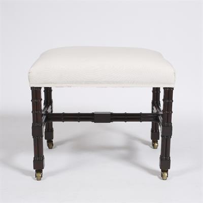 Lot 88 - A 19th Century mahogany stool