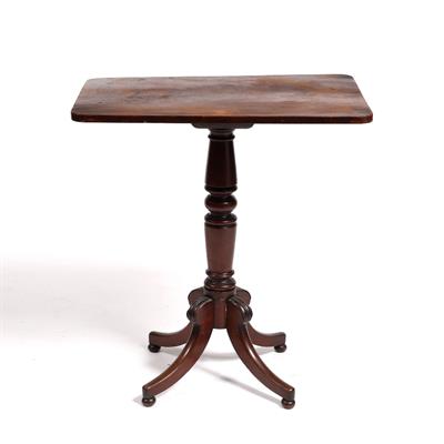 Lot 99 - A 19th Century mahogany occasional table