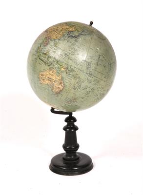 Lot 100C - An Edwardian terrestrial globe