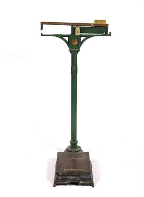 Lot 100G - A set of Berry & Warmington full size weighing scales