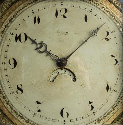 Lot 122 - An early 19th Century oak thirty hour longcase clock