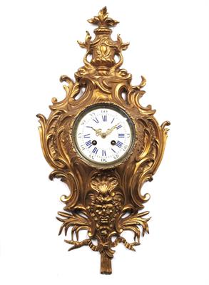 Lot 123A - A French cartel clock