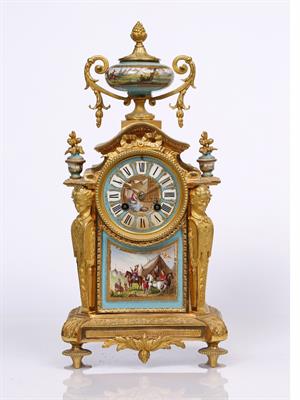 Lot 128 - A 19th Century French mantel clock