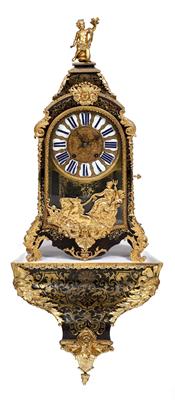 Lot 134 - A French Boulle bracket clock