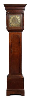Lot 138 - An oak thirty hour longcase clock