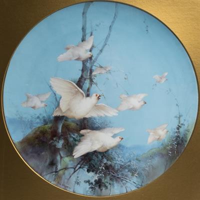 Lot 262 - A Royal Worcester plaque