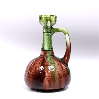 Lot 282 - An Ault glaze pottery ewer