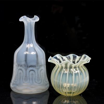 Lot 284 - A glass Powell type shade