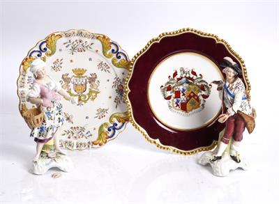 Lot 324 - Two Volkstedt figures