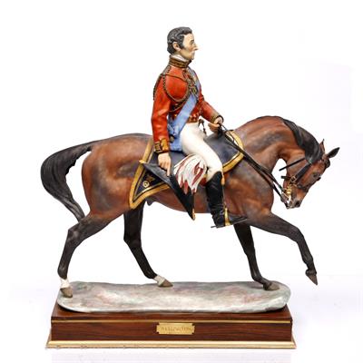 Lot 344 - A Royal Worcester porcelain model of 'Wellington'