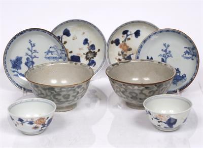 Lot 370A - Two Chinese Nanking cargo bowls