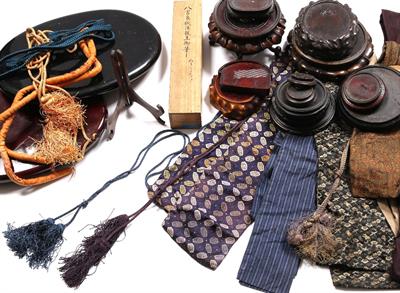 Lot 400 - A collection of Chinese hardwood stands