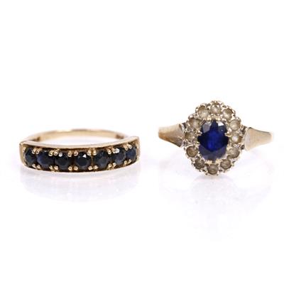 Lot 457 - A 9ct gold ring