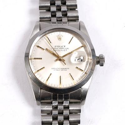 Lot 481 - A gentlemen's stainless steel Rolex