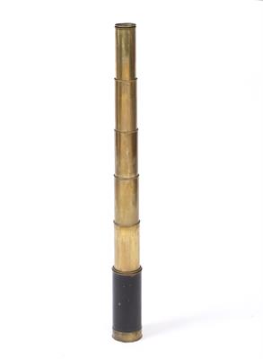 Lot 19 - A 19TH CENTURY EIGHT DRAWER TELESCOPE