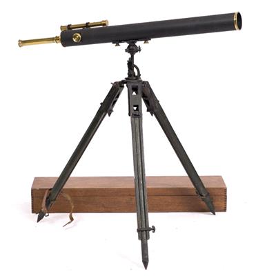 Lot 65 - A MID 20TH CENTURY BROADHURST CLARKSON & CO. TELESCOPE