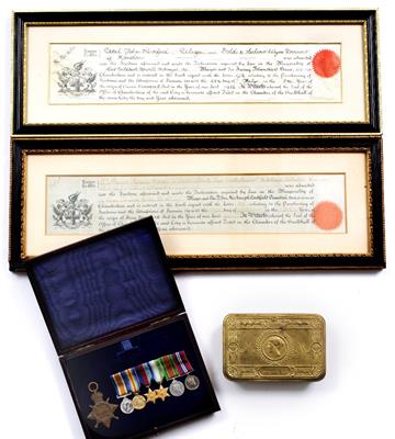 Lot 87 - A GROUP OF MINIATURE MEDALS