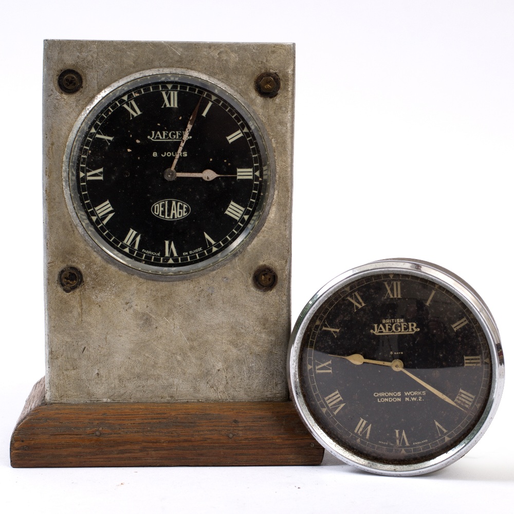 Lot 149 TWO JAEGER CAR CLOCKS