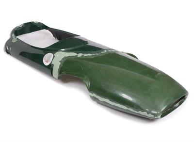 Lot 152 - A GREEN FIBREGLASS LOTUS TYPE 22 CAR BODY