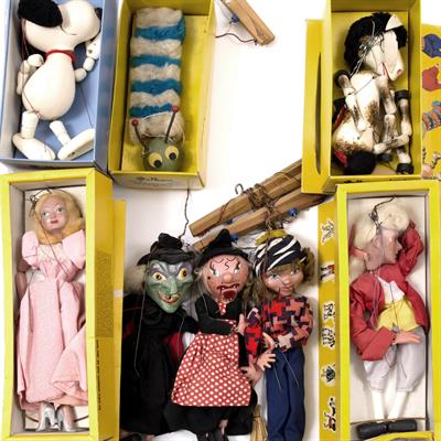 Lot 161 - A COLLECTION OF BOXED AND UNBOXED PELHAM PUPPETS