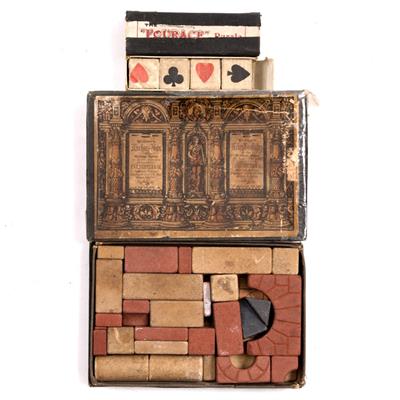 Lot 163 - A BOXED 'ANCHOR' BUILDING BLOCK GAME